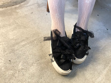 画像をギャラリービューアに読み込む, Ribbon mix slip-on sneakers #1415912