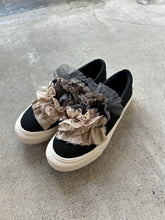 画像をギャラリービューアに読み込む, Dorothy Shoes cotton Linen Torchon Lace Mix Loan Frill Slipon Sneaker #1525936