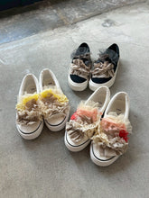 画像をギャラリービューアに読み込む, Dorothy Shoes cotton Linen Torchon Lace Mix Loan Frill Slipon Sneaker #1525936