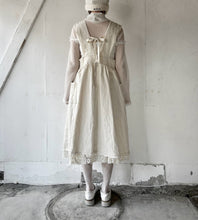 画像をギャラリービューアに読み込む, V/N waist gather jumper dress