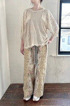 画像をギャラリービューアに読み込む, Gobelin Flower JQ × Cotton Twill Waist Elastic Long P.T #1433495