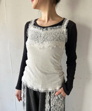 将图片加载到图库查看器,Chemical Lace & Tulle Frill Tereco Camisole #1421069
