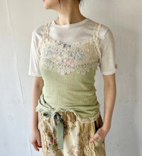 将图片加载到图库查看器,Chemical Lace & Tulle Frill Tereco Camisole #1421069