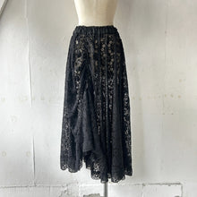 Cargar imagen en el visor de la galería, Cotton Lace Mix Handkerchief Hem Skirt #1423317