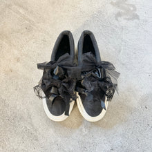 画像をギャラリービューアに読み込む, Ribbon mix slip-on sneakers #1415912
