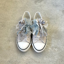 画像をギャラリービューアに読み込む, sparkle knit braid lace up sneakers #1415913
