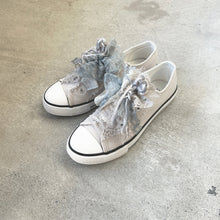 画像をギャラリービューアに読み込む, sparkle knit braid lace up sneakers #1415913
