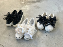 画像をギャラリービューアに読み込む, Ribbon mix slip-on sneakers #1415912
