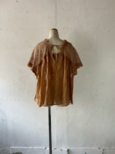 将图片加载到图库查看器，Sheer Tulle Yoke Gather Frill C/Li Loan Bolero Square BL Front Botton Back Ribbon #7523147
