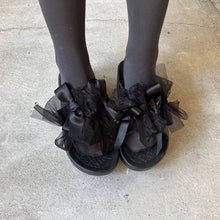 画像をギャラリービューアに読み込む, Ribbon mix comfort platform sandals #1415973
