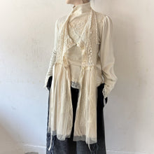 画像をギャラリービューアに読み込む, Lace mix button gilet shawl #1414906
