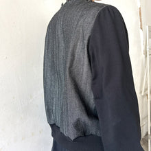 画像をギャラリービューアに読み込む, Lace×glen check bonding&amp;denim bloson #1413620
